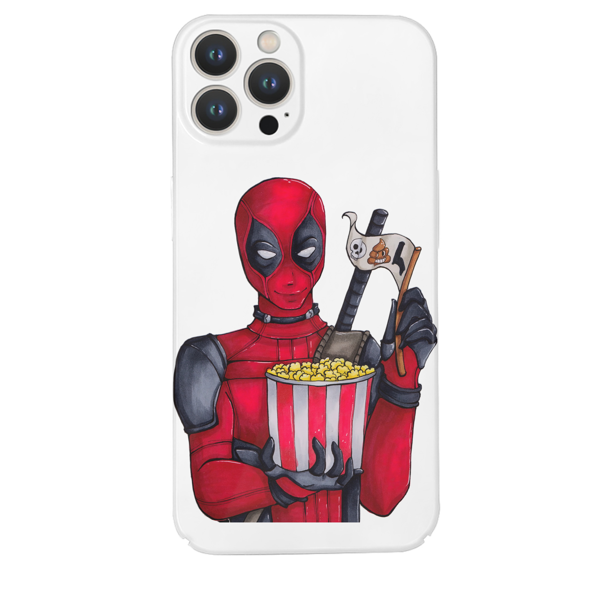 （画像用） Deadpool デッドプール 【iPhone 14シリーズ対応】ハードケース